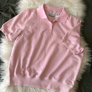 A l f r e d  D u n n e r • Vintage 80s Cottagecore polo sweater